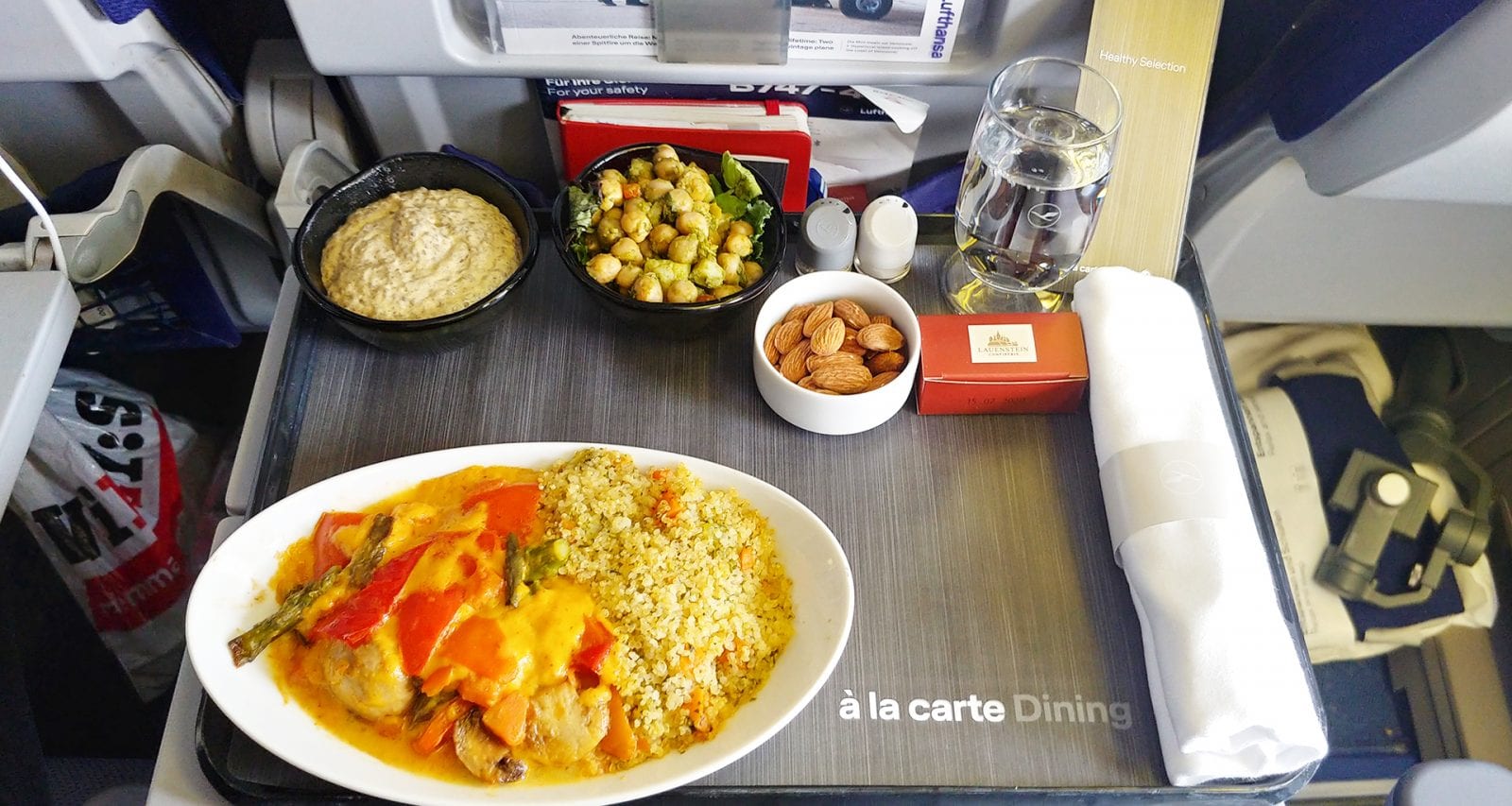 Lufthansa Meals Economy Class Dining Options